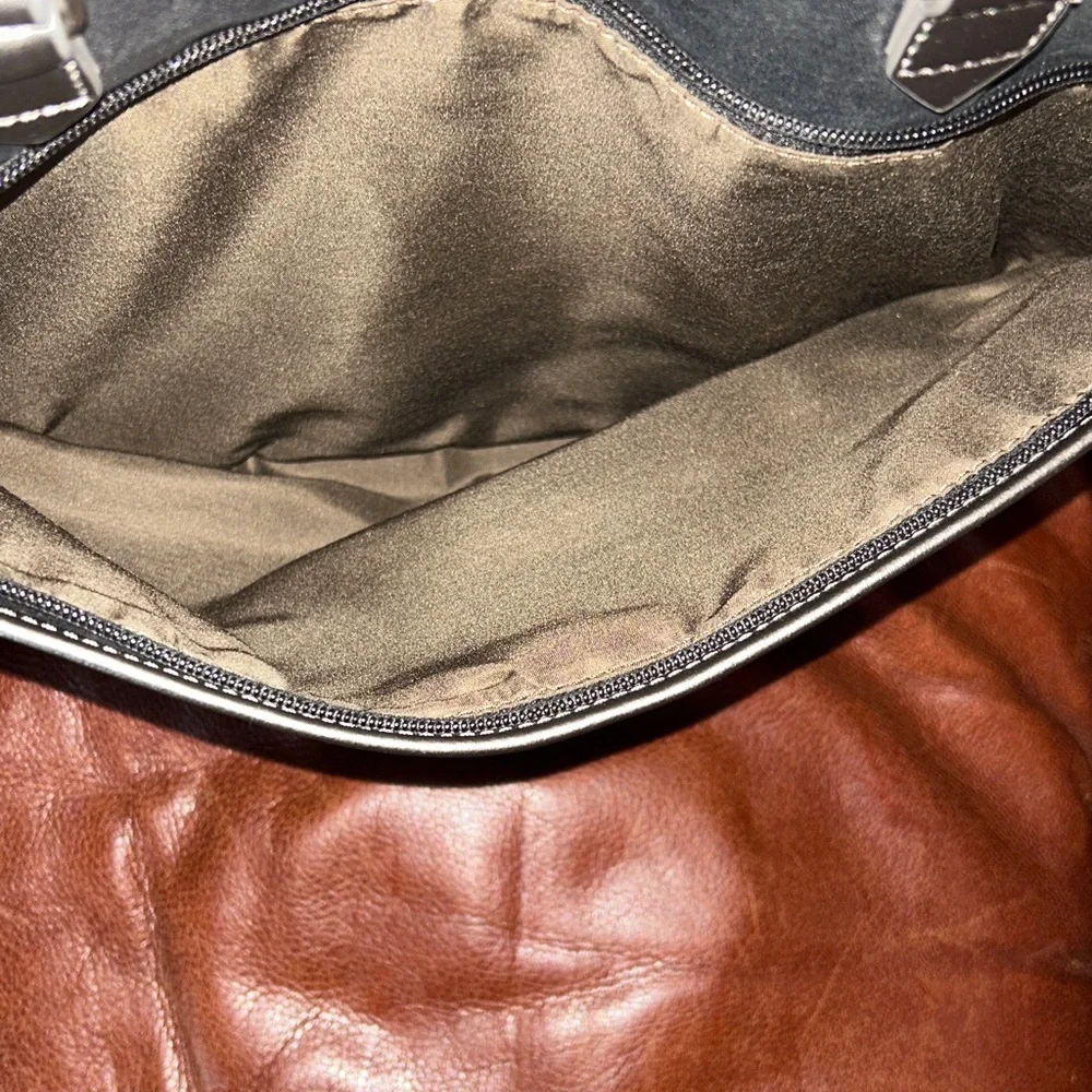 Kipling Leather Laptop Bag Briefcase